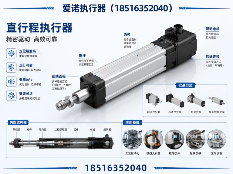 泰顺县气动执行器展示图